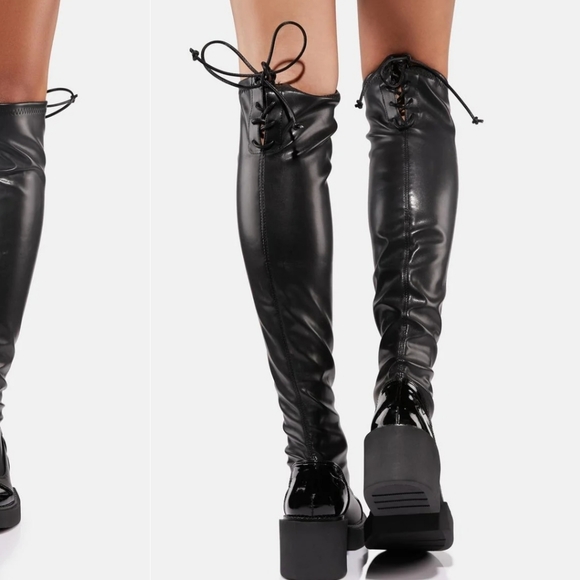 DOLLSKILL Over the Knee Boots - Picture 3 of 8